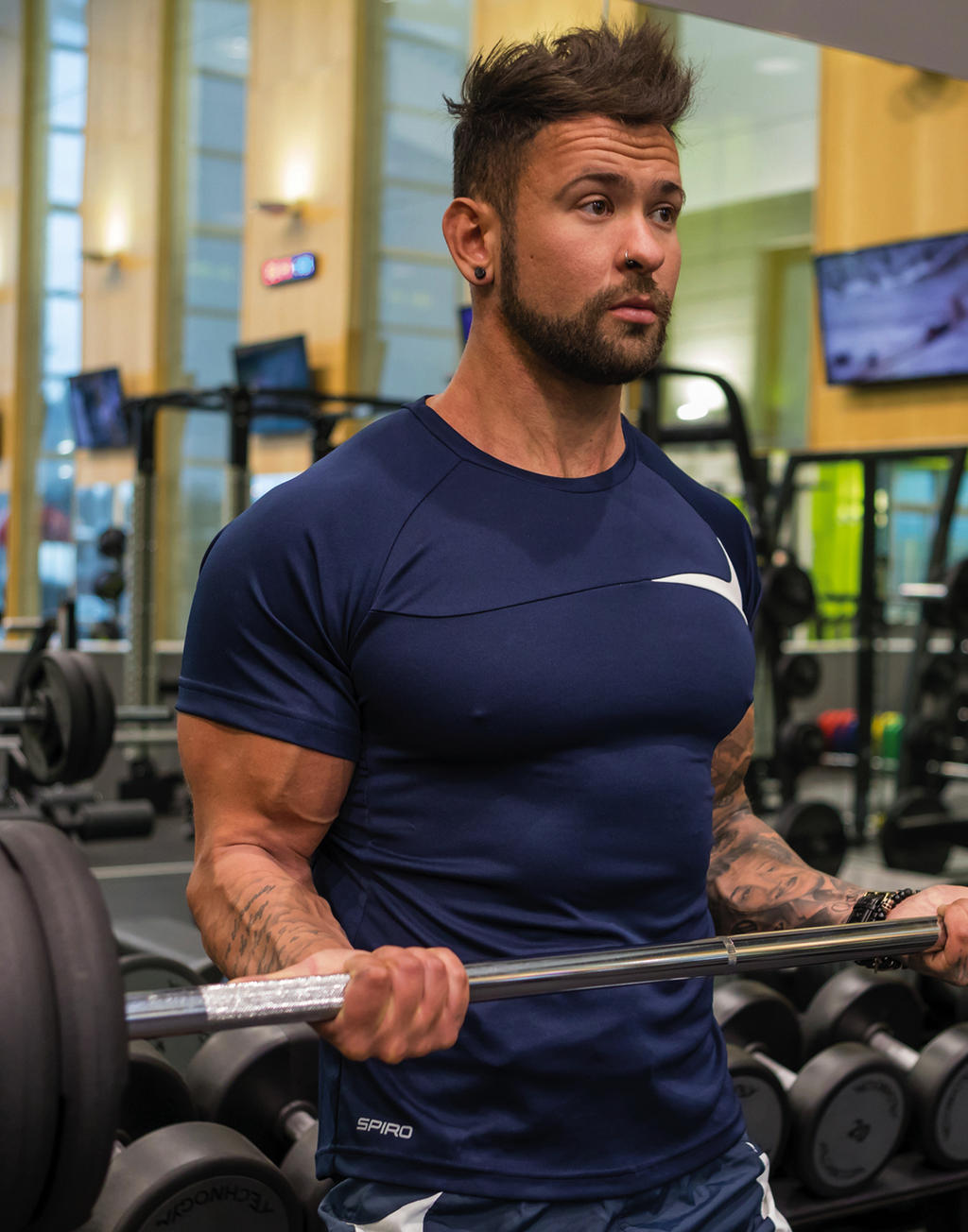 Spiro Men`s Dash Training Shirt