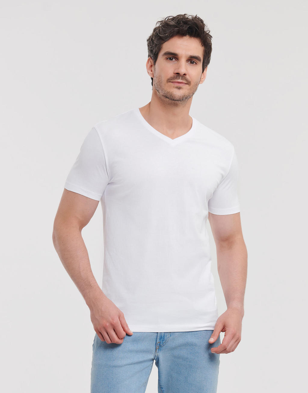 Men`s Pure Organic V-Neck Tee