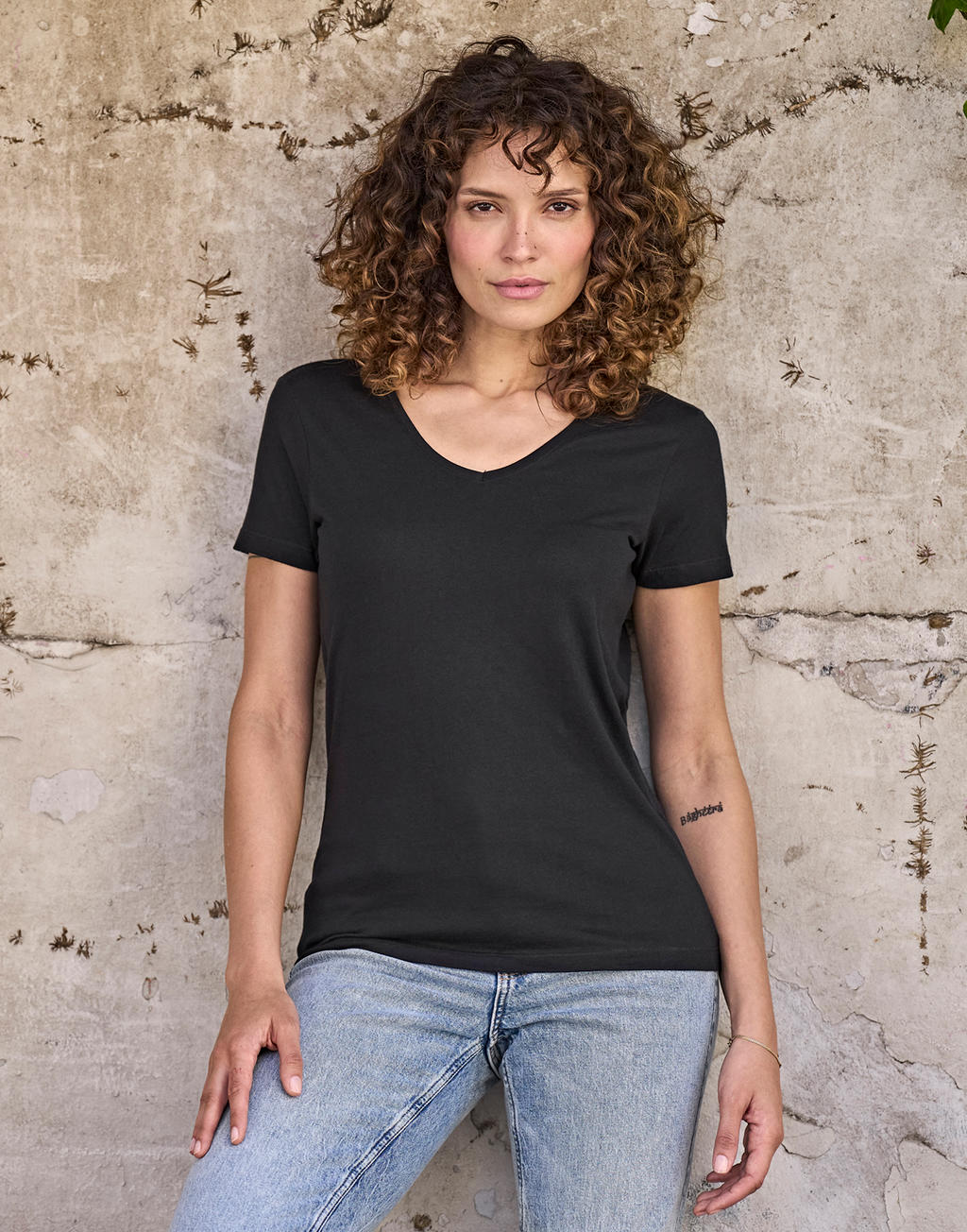 Women`s Luxury V-Neck Tee