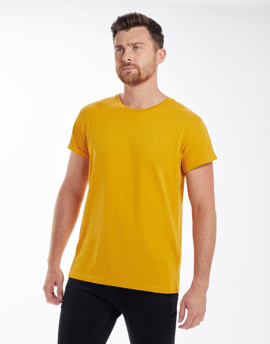 Men`s Organic Roll Sleeve T