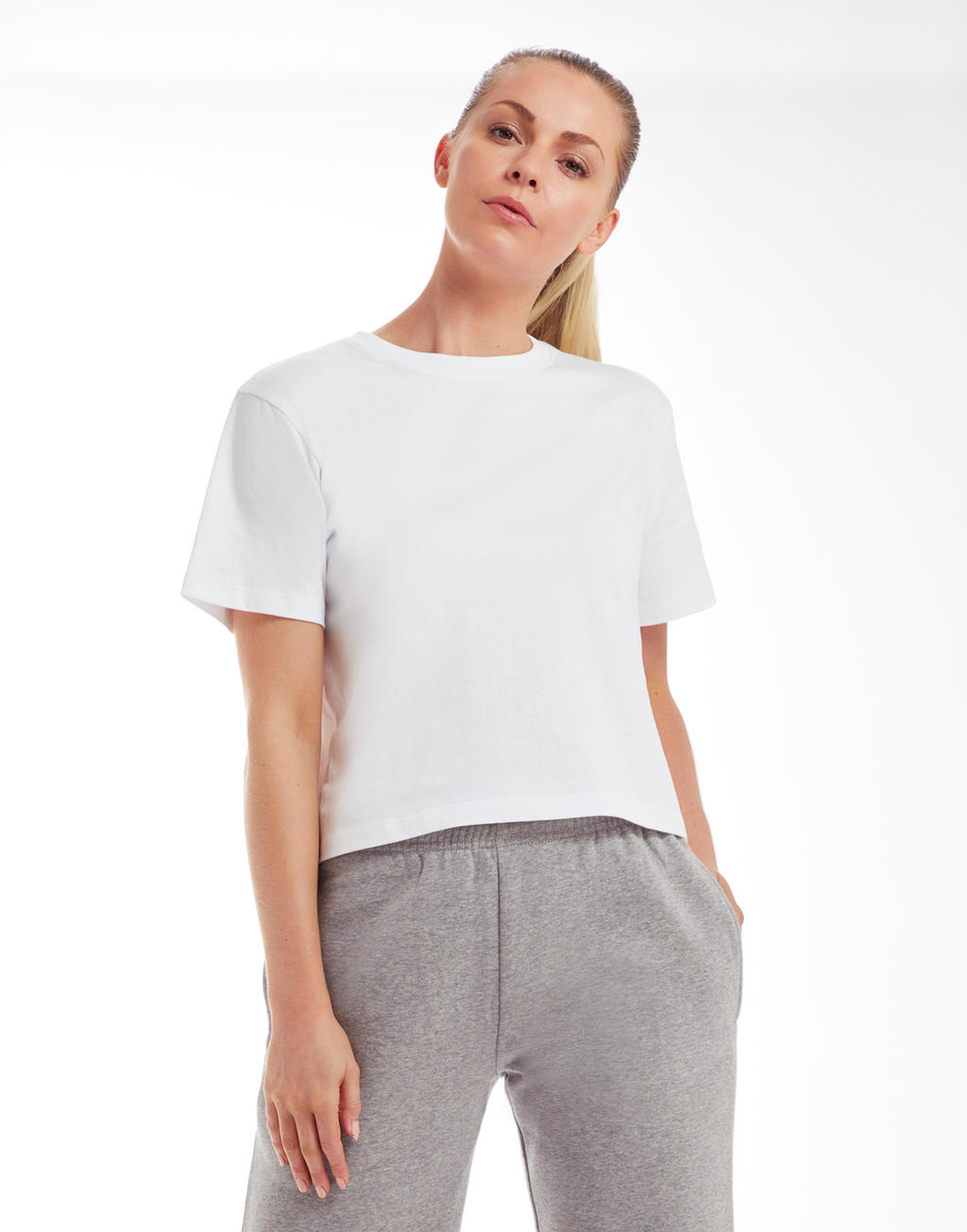 Women`s Cropped Heavy T